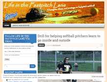 Tablet Screenshot of fastpitchlane.softballsuccess.com
